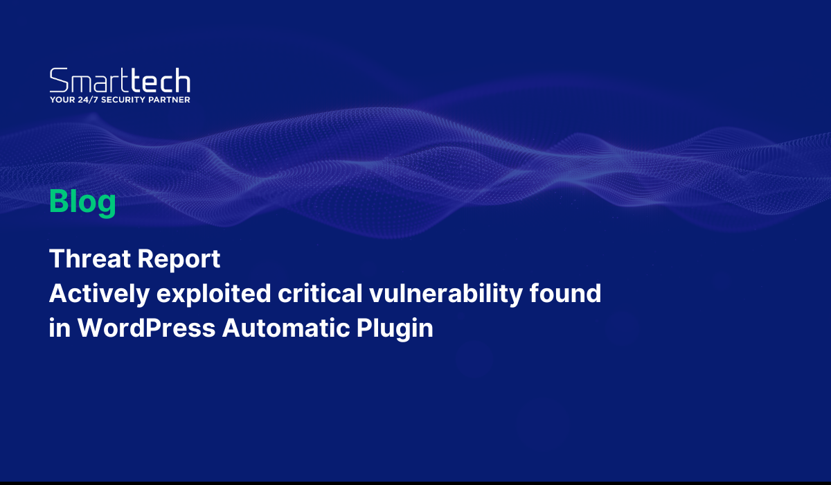 Threat Report Actively Exploited Critical Vulnerability Found In